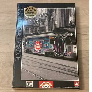 Educa Puzzle 500 Pieces Belgium Ghent's Tram